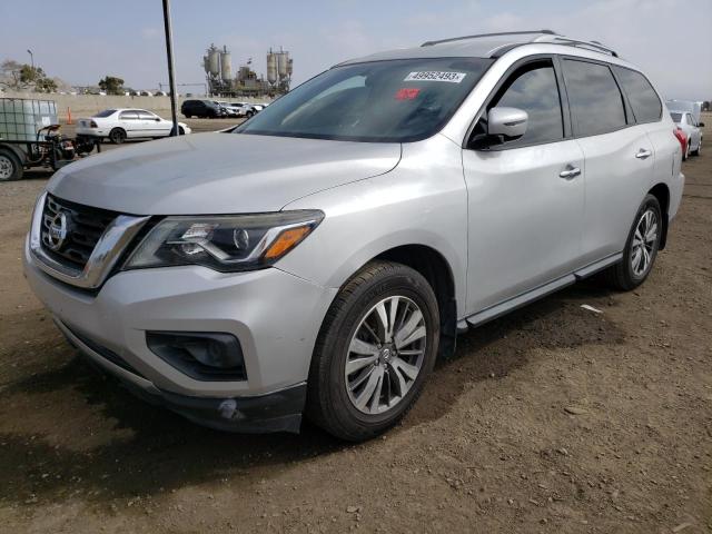 5N1DR2MN8HC671818 - 2017 NISSAN PATHFINDER S 银色 照片 1