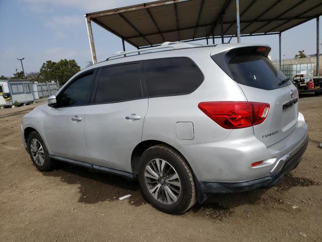 5N1DR2MN8HC671818 - 2017 NISSAN PATHFINDER S 银色 照片 2
