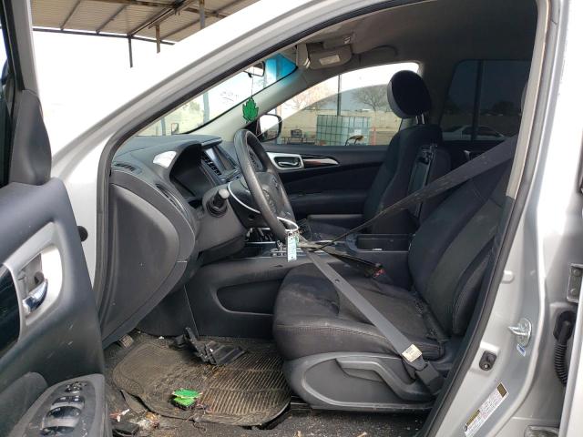 5N1DR2MN8HC671818 - 2017 NISSAN PATHFINDER S 银色 照片 7