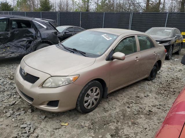 1NXBU40E59Z043511 - 2009 TOYOTA COROLLA BASE BEIGE photo 1