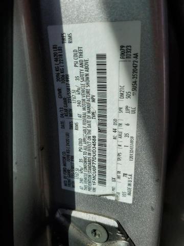 1FMCU0F77DUD34588 - 2013 FORD ESCAPE S GRAY photo 13