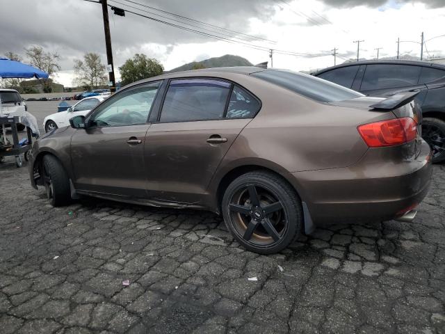 3VW2K7AJ4CM365590 - 2012 VOLKSWAGEN JETTA BASE BROWN photo 2