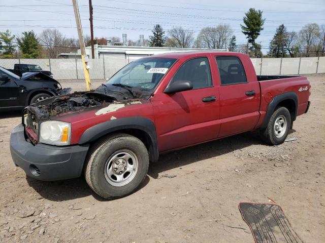 1D7HW28N67S108723 - 2007 DODGE DAKOTA QUAD RED photo 1