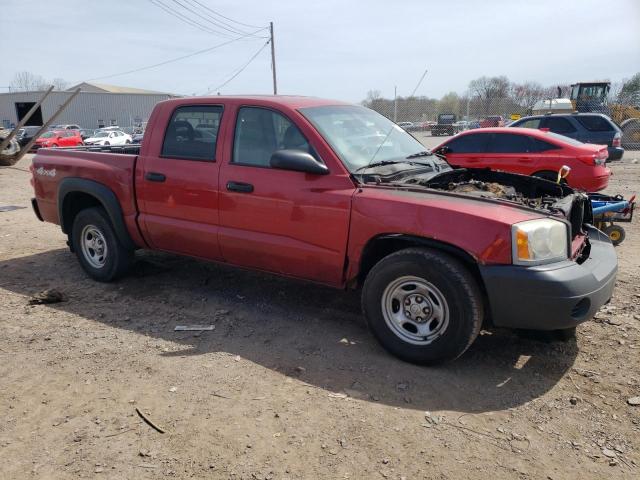 1D7HW28N67S108723 - 2007 DODGE DAKOTA QUAD RED photo 4