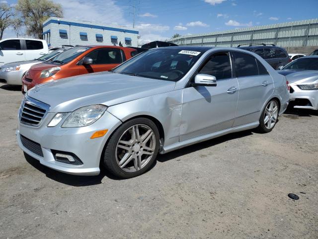 WDDHF7CB5AA207749 - 2010 MERCEDES-BENZ E 550 SILVER photo 1