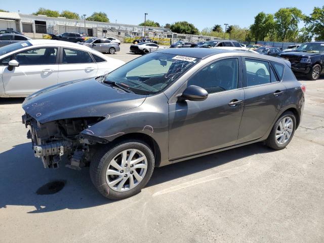 JM1BL1M8XC1640558 - 2012 MAZDA 3 I GRAY photo 1