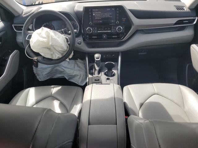 5TDGZRBH3NS575029 - 2022 TOYOTA HIGHLANDER XLE BLACK photo 8