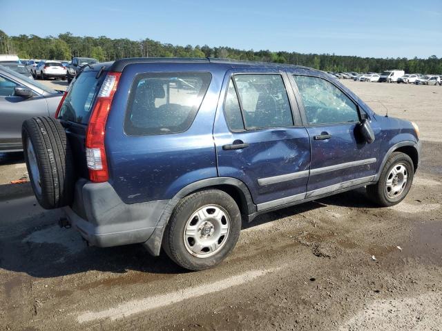 SHSRD685X5U308633 - 2005 HONDA CR-V LX BLUE photo 3