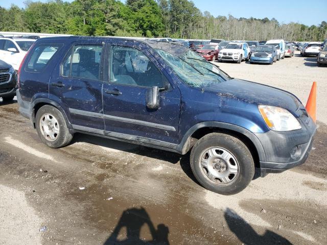 SHSRD685X5U308633 - 2005 HONDA CR-V LX BLUE photo 4