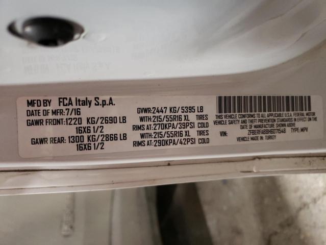 ZFBERFAB8H6D71548 - 2017 RAM PROMASTER 白色 照片 13