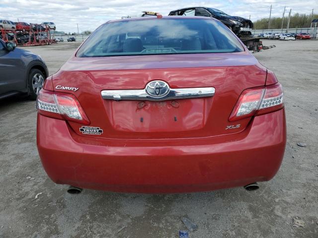 4T1BK3EKXBU125108 - 2011 TOYOTA CAMRY SE RED photo 6