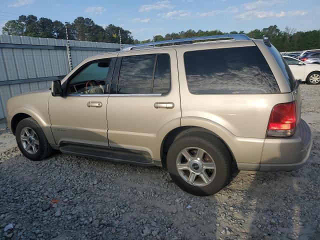 5LMEU68HX4ZJ35942 - 2004 LINCOLN AVIATOR TAN photo 2