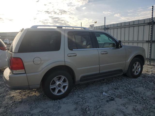 5LMEU68HX4ZJ35942 - 2004 LINCOLN AVIATOR თაფლისფერი ფოტო 3