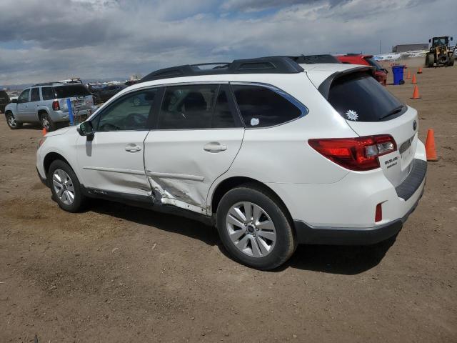 4S4BSAHC5F3276426 - 2015 SUBARU OUTBACK 2.5I PREMIUM WHITE photo 2