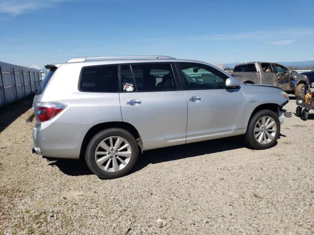 JTEEW44A182021059 - 2008 TOYOTA HIGHLANDER HYBRID LIMITED SILVER photo 3