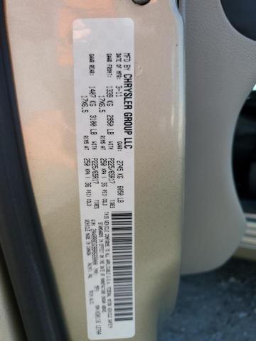 2A4RR8DG9BR668000 - 2011 CHRYSLER TOWN & COU TOURING L GOLD photo 14