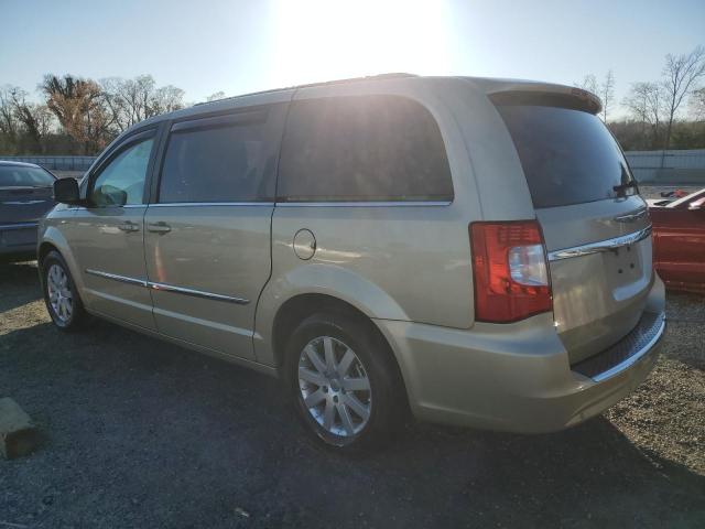 2A4RR8DG9BR668000 - 2011 CHRYSLER TOWN & COU TOURING L GOLD photo 2