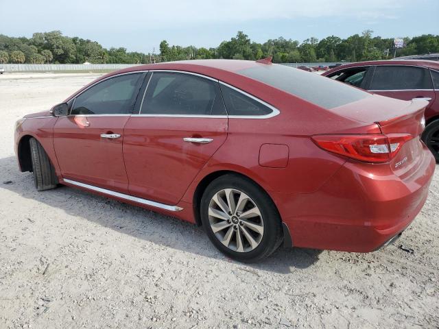 5NPE34AF0HH446476 - 2017 HYUNDAI SONATA SPORT RED photo 2