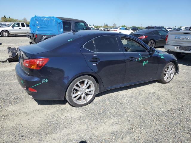 JTHBK262372034440 - 2007 LEXUS IS 250 BLUE photo 3