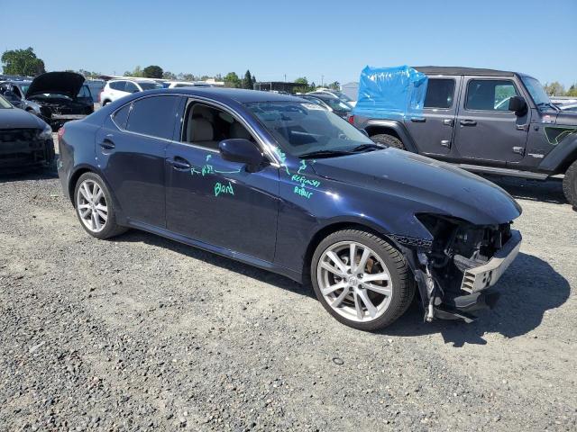 JTHBK262372034440 - 2007 LEXUS IS 250 BLUE photo 4