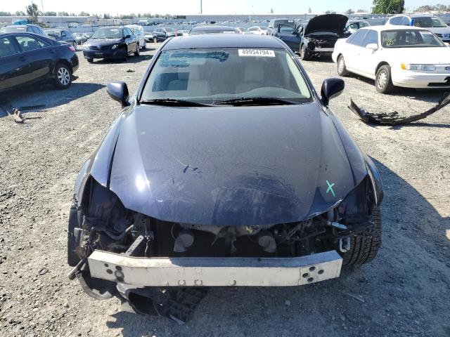 JTHBK262372034440 - 2007 LEXUS IS 250 BLUE photo 5