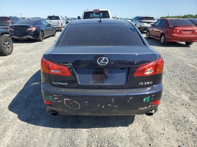 JTHBK262372034440 - 2007 LEXUS IS 250 BLUE photo 6