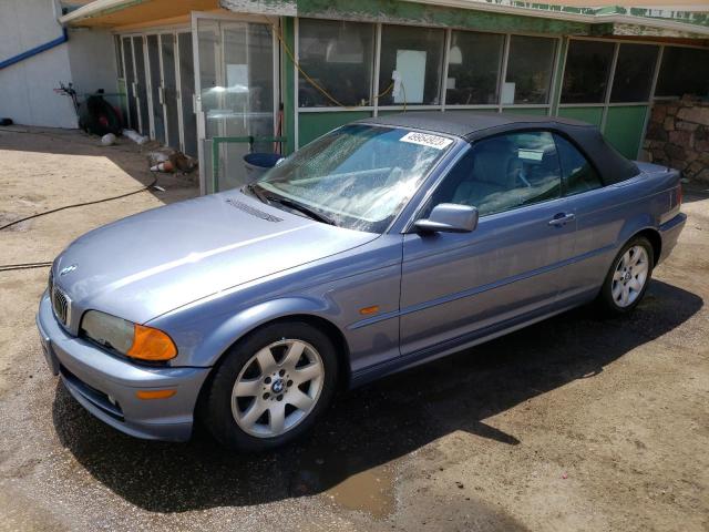 WBABS33431JY51267 - 2001 BMW 325 CI BLUE photo 1