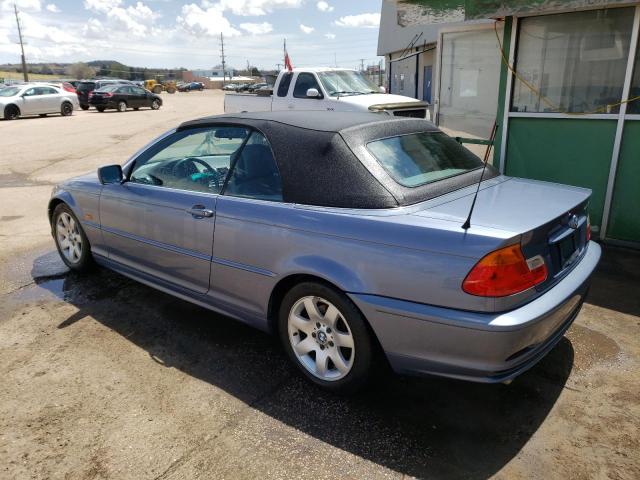 WBABS33431JY51267 - 2001 BMW 325 CI BLUE photo 2