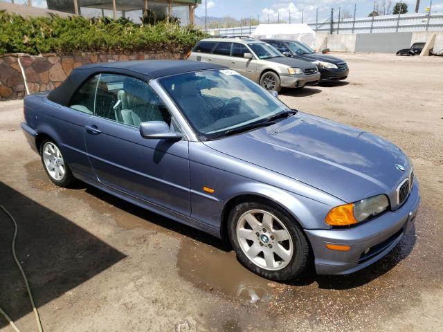 WBABS33431JY51267 - 2001 BMW 325 CI BLUE photo 4