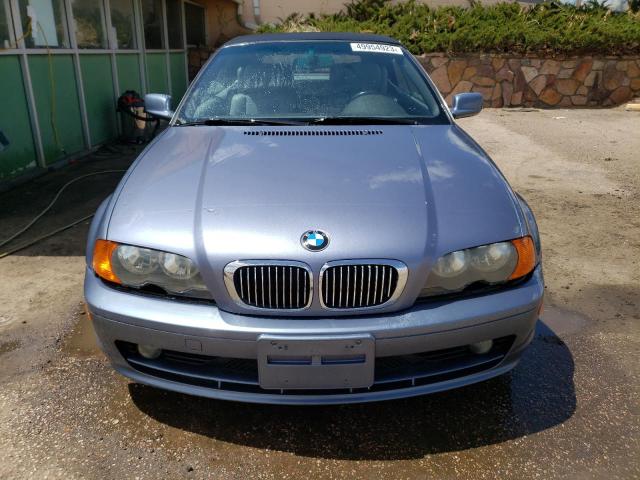 WBABS33431JY51267 - 2001 BMW 325 CI BLUE photo 5