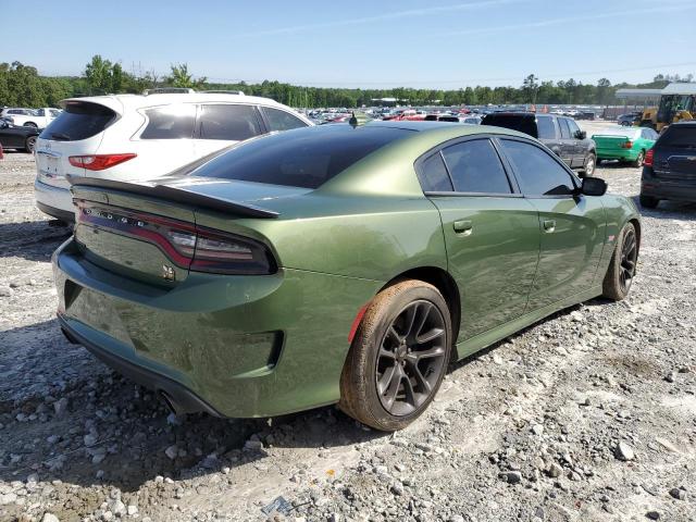 2C3CDXGJ1MH566067 - 2021 DODGE CHARGER SCAT PACK GREEN photo 3