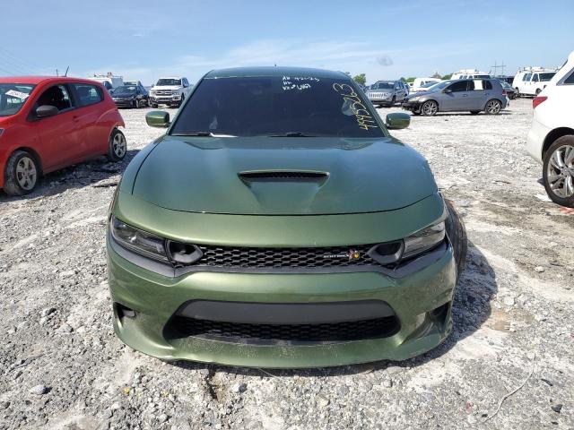 2C3CDXGJ1MH566067 - 2021 DODGE CHARGER SCAT PACK GREEN photo 5