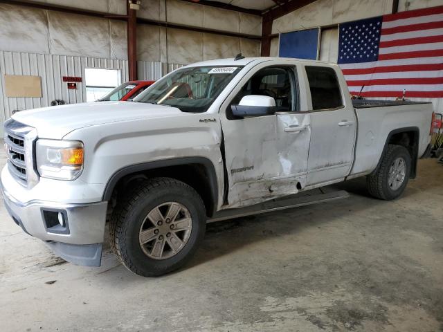 1GTV2UEC0EZ225886 - 2014 GMC SIERRA K1500 SLE WHITE photo 1