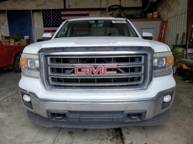 1GTV2UEC0EZ225886 - 2014 GMC SIERRA K1500 SLE WHITE photo 5