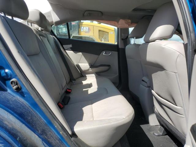 2HGFB2F95FH542299 - 2015 HONDA CIVIC EXL 蓝色 照片 10