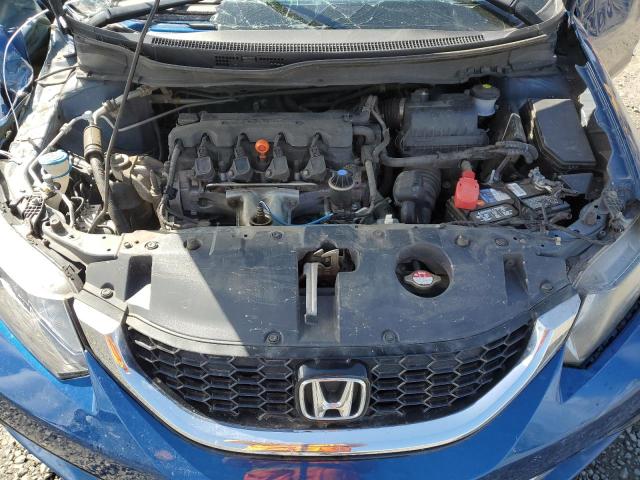 2HGFB2F95FH542299 - 2015 HONDA CIVIC EXL 蓝色 照片 11
