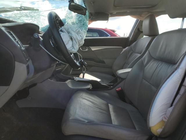 2HGFB2F95FH542299 - 2015 HONDA CIVIC EXL 蓝色 照片 7