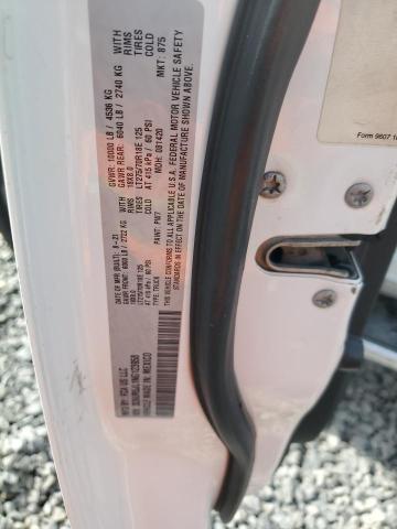 3C6UR5JL1NG123958 - 2022 RAM 2500 BIG HORN/LONE STAR WHITE photo 12