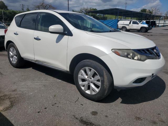 JN8AZ1MW7CW227013 - 2012 NISSAN MURANO S WHITE photo 4