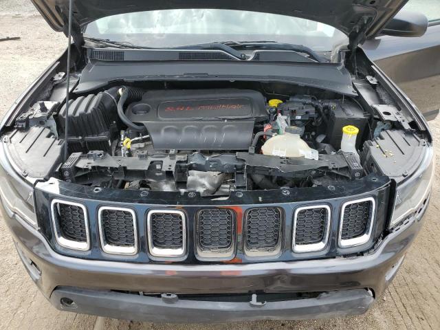 3C4NJCABXJT416825 - 2018 JEEP COMPASS SPORT GRAY photo 11