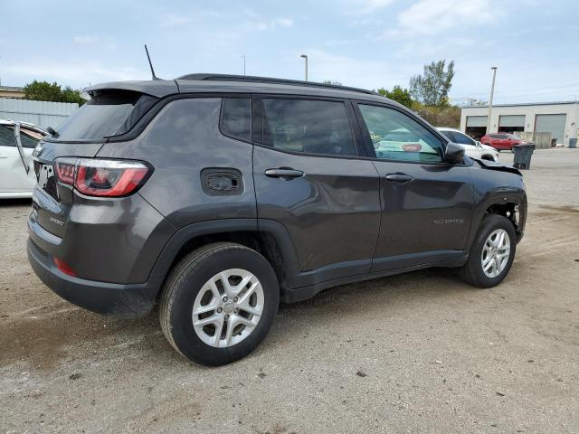 3C4NJCABXJT416825 - 2018 JEEP COMPASS SPORT GRAY photo 3