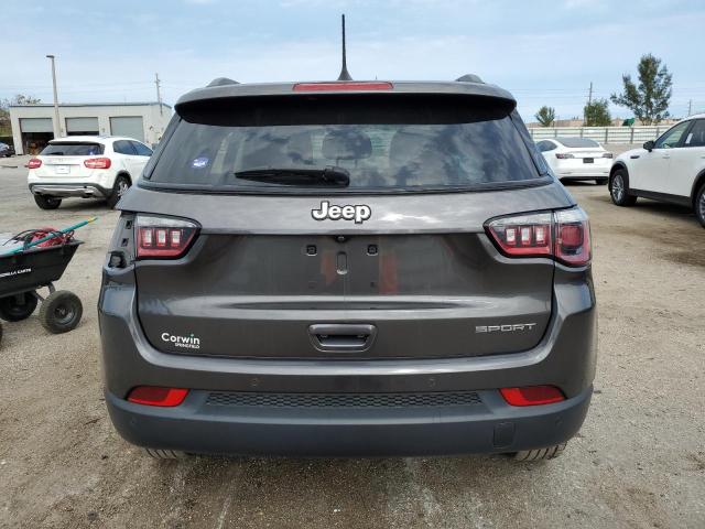 3C4NJCABXJT416825 - 2018 JEEP COMPASS SPORT GRAY photo 6