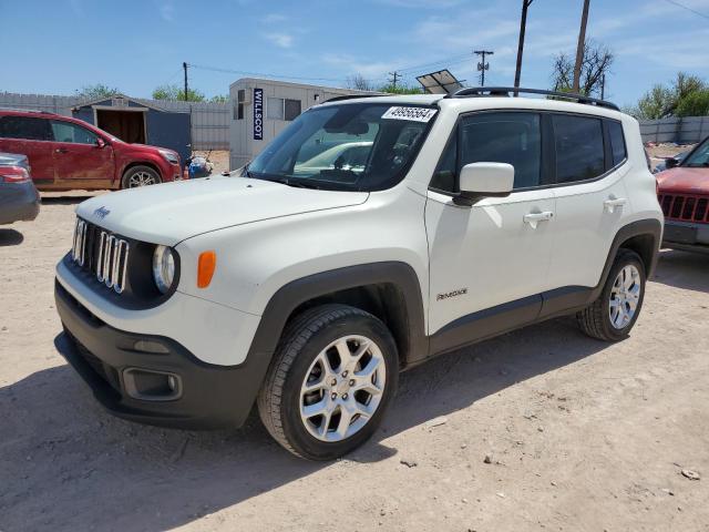 ZACCJBBB5JPH27926 - 2018 JEEP RENEGADE LATITUDE WHITE photo 1