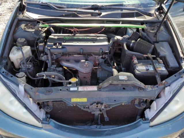4T1BE30K55U080761 - 2005 TOYOTA CAMRY LE GREEN photo 11