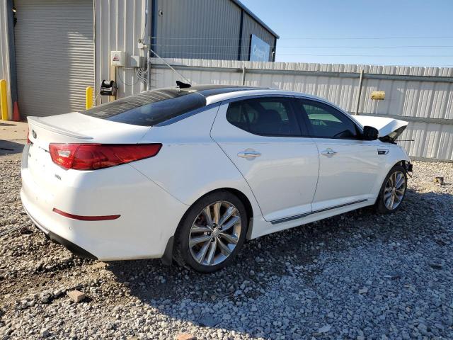 5XXGR4A67FG460651 - 2015 KIA OPTIMA SX WHITE photo 3