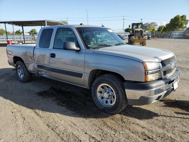 2GCEC19T641415821 - 2004 CHEVROLET SILVERADO C1500 GRAY photo 4