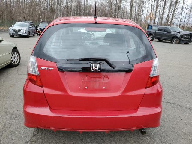 JHMGE8H33DC080815 - 2013 HONDA FIT RED photo 6
