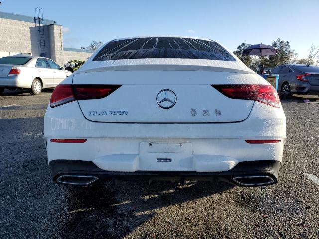 W1K5J4GB1NN294672 - 2022 MERCEDES-BENZ CLA 250 WHITE photo 6