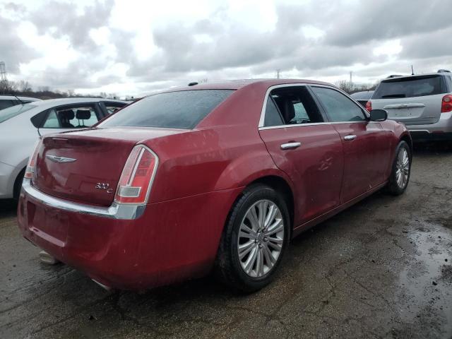 2C3CCAKT0EH128537 - 2014 CHRYSLER 300C RED photo 3