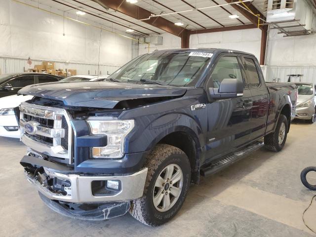 1FTFX1EGXGKG04994 - 2016 FORD F150 SUPER CAB BLUE photo 1